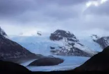Fotografía del glaciar Italia el 12 de mayo de 2023, en el parque nacional Alberto de Agostini, en Tierra del Fuego (Chile).